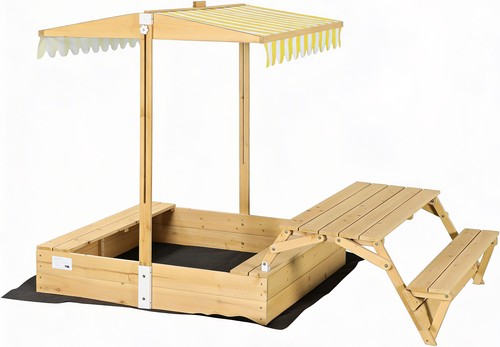 Kinder sandkasten mit - kinder,