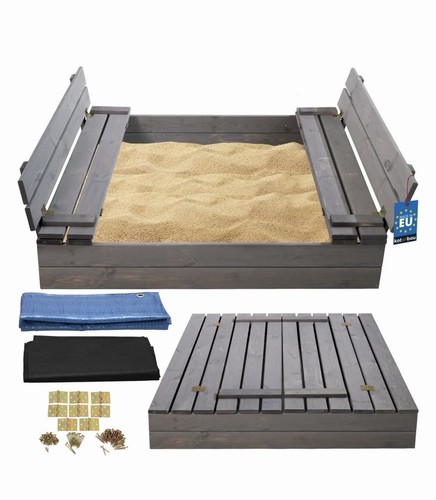 Sunwood sandkasten 116x116cm - sunwood,
