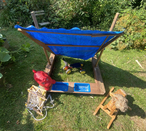 Holz sandkasten für garten - für,