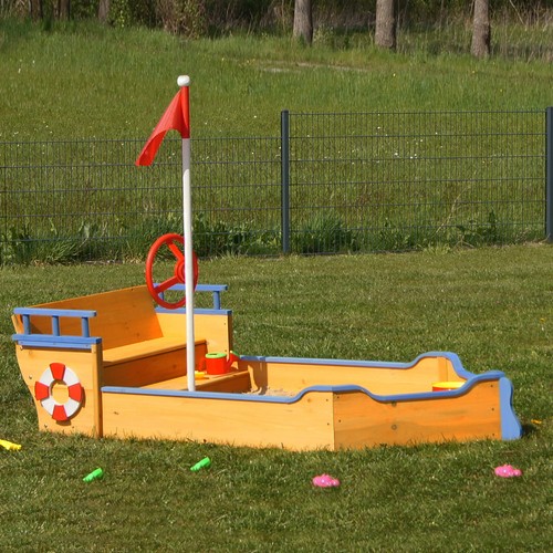 Sandkasten boot aus holz - boot,