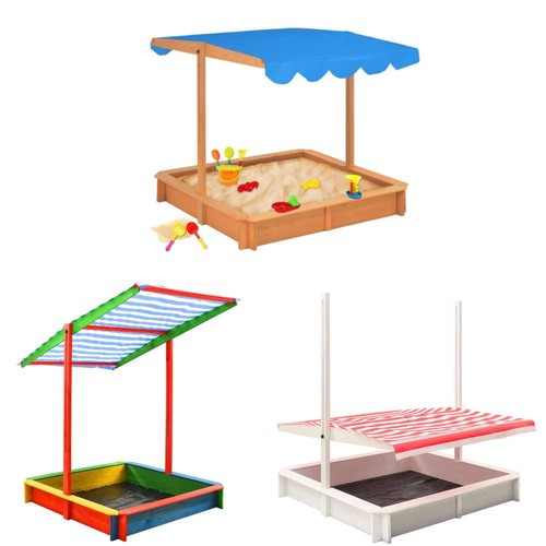 Tannenholz sandkasten mit - tannenholz,
