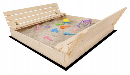 Xxl großer sandkasten - sandkasten, mit