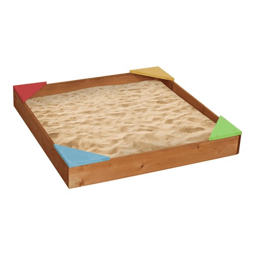 Holz sandkasten mit bunten - sandkasten,