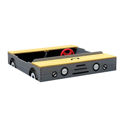 Auto sandkasten mit - sandkasten,