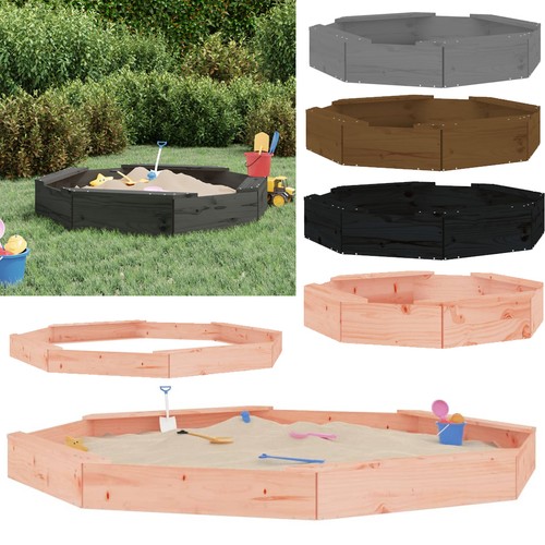 Sandkasten mit sitzen achteck - mit,