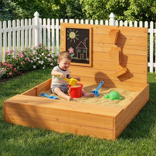 Kinder sandkasten mit - sandkasten,