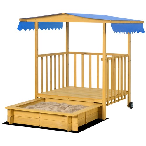 Outsunny sandkasten mit - outsunny,