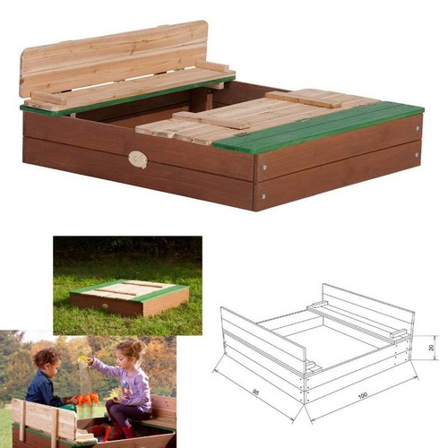 Holz sandkasten ella sandkiste - holz,