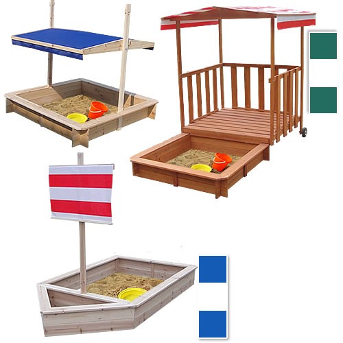 Sandkasten holz buddelkiste - sandkasten,