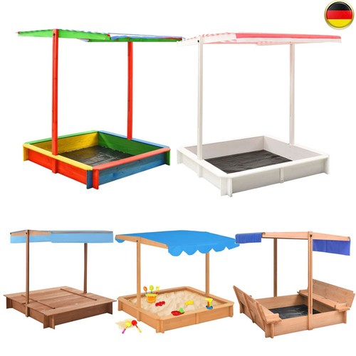 Sandkasten mit überdachung - sandkasten,