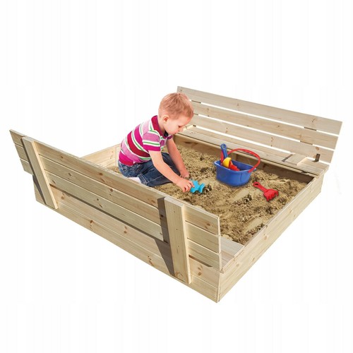 Sandkasten mit deckel sandbox - sandkasten,